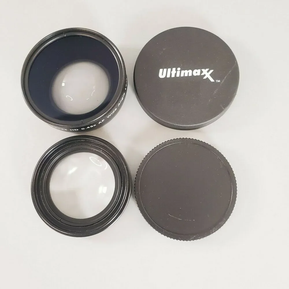 Ultimaxx Studio Series HD 0.43X AF Wide Angle Lens 58mm Japan Optics